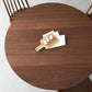 1/2/3/4 piezas Juego de comedor de madera maciza Mesa redonda moderna de madera de pino con sillas de madera