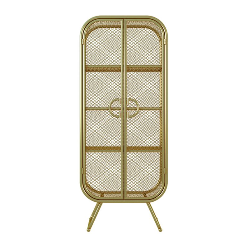 Scandinavian Vertical Standard Bookcase Iron Bookcase with Door Clearhalo 'Bookcases' 'furn' 'furn_bookcases' 'Furniture' 'furniture_bookcases' 'Office Furniture' 1200x1200_07772345-497c-4418-9bb0-33c9318b6c5e