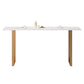 Glam Pub Table Rectangle Bar Height Bar Table for Cafe and Breakroom Clearhalo 'Bar Furniture' 'Bar Tables' 'bar_tables' 'furn' 'furn_bar_tables' 'Furniture' 'Kitchen & Dining Furniture' 1200x1200_077843e8-0a5c-48c8-a072-2fb5bda53834
