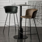 Industrial Style Bar-stool PU Leather Counter Bar Stool with Metal Legs Clearhalo 'Bar Furniture' 'Bar Stools' 'bar_stools' 'furn' 'furn_bar_stools' 'Furniture' 'furniture_bar_stools' 'Kitchen & Dining Furniture' 1200x1200_07786f44-9632-4815-9387-484317391fe7