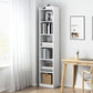 Closed Wood Bookcase Modern Minimalist Home Living Room Corner Bookshelf Clearhalo 'Bookcases' 'furn' 'furn_bookcases' 'Furniture' 'Office Furniture' 1200x1200_07797e89-9ebb-437d-9b69-8ebf22ac2424