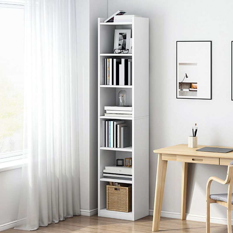 Closed Wood Bookcase Modern Minimalist Home Living Room Corner Bookshelf Clearhalo 'Bookcases' 'furn' 'furn_bookcases' 'Furniture' 'Office Furniture' 1200x1200_07797e89-9ebb-437d-9b69-8ebf22ac2424