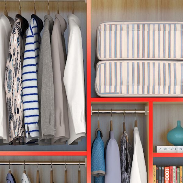 Armadio moderno del guardaroba in stile armadio in legno ingegnerizzato per la casa