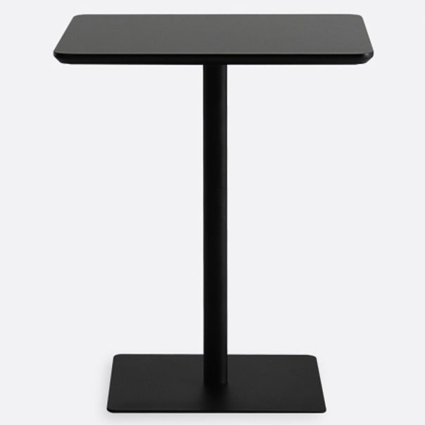 Square Pedestal Dinner Table Industrial Style MDF Dining Table for Indoor Clearhalo ' dining_table' 'Dining Tables & Seating' 'Dining Tables' 'furn' 'furn_dining_table' 'Furniture' 'furniture_dining_table' 'Kitchen & Dining Furniture' 'kitchen&dining_furn' 'kitchen' 'kitchen_dining_table' 1200x1200_077ae09e-41ab-41af-8e5a-596f535598bc