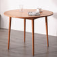 Solid Wood Double Pedestal Dining Table Simplicity Style Round Dinette Table Clearhalo ' dining_table' 'Dining Tables & Seating' 'Dining Tables' 'furn' 'furn_dining_table' 'Furniture' 'furniture_dining_table' 'Kitchen & Dining Furniture' 'kitchen&dining_furn' 'kitchen' 'kitchen_dining_table' 1200x1200_077bce8e-83ed-40ec-9664-0f25e0712409