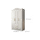 French Country White Wardrobe Armoire Engineered Wood Wardrobe Closet Clearhalo 'Armoires & Wardrobes' 'armoires_wardrobes' 'Bedroom Furniture' 'furn' 'furn_armoires_wardrobes' 'Furniture' 1200x1200_077beeb0-26f4-4977-903b-5b54e1dfc857