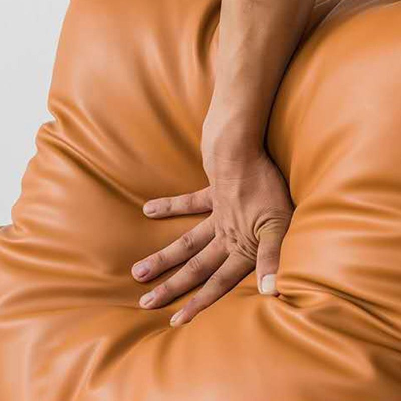 Industrial Metal Armchair Leather Upholstered Accent Armchair Clearhalo 'Accent Chairs' 'accent_chairs' 'Chairs & Seating' 'furn' 'furn_accent_chairs' 'Furniture' 'Living Room Furniture' 1200x1200_077c6323-ffc5-4e87-a171-bba43e8c1bd3