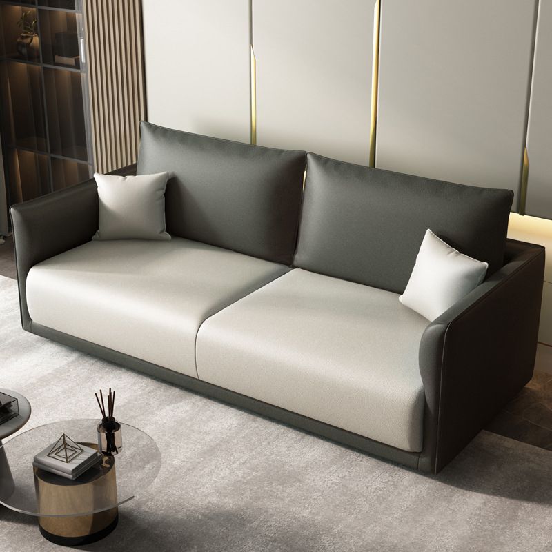 Stationary 2-seater Living Room Tuxedo Arm Standard Cushions Sofa Clearhalo 'furn' 'furn_sofas' 'Furniture' 'Living Room Furniture' 'Sofa' 'sofas' 1200x1200_077d4cb0-4d7b-4f19-826f-eee440be9c96