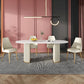 Contemporary Freeform Dining Table Sintered Stone Table with Double Pedestal Base Clearhalo ' dining_table' 'Dining Tables & Seating' 'Dining Tables' 'furn' 'furn_dining_table' 'Furniture' 'furniture_dining_table' 'Kitchen & Dining Furniture' 'kitchen&dining_furn' 'kitchen' 'kitchen_dining_table' 1200x1200_077e0c67-8896-40e8-b1da-2f34e1f9b441