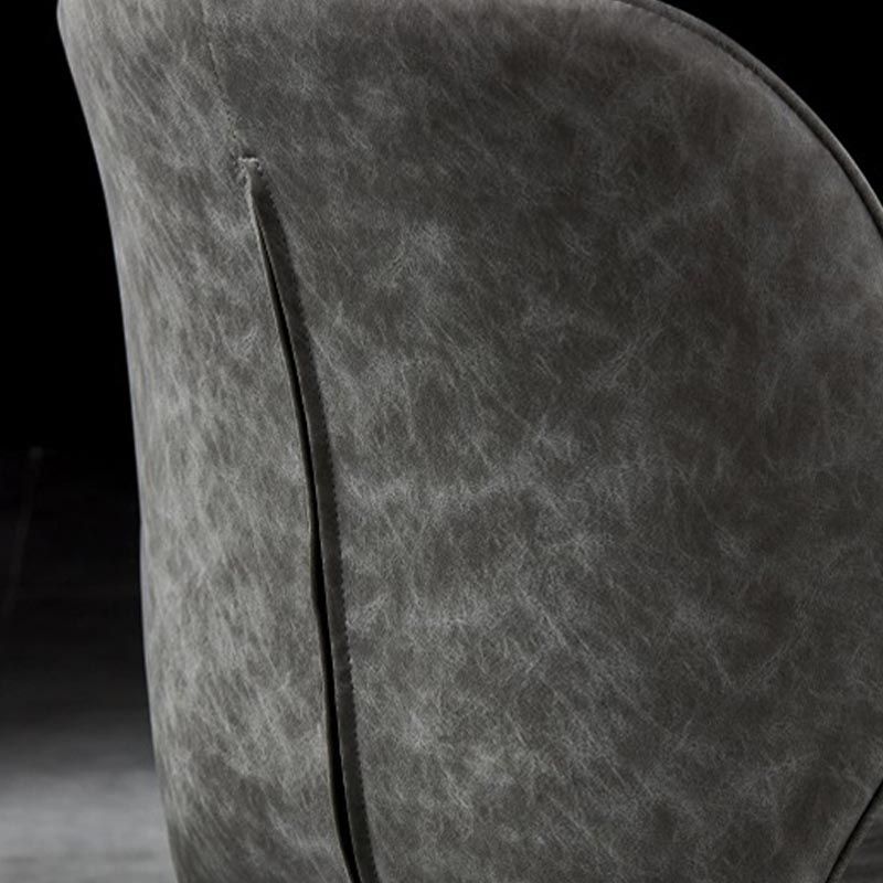 Contemporary Style Chairs Armless Dining Chairs with Metal Legs for Kitchen Clearhalo 'Dining Chairs' 'Dining Tables & Seating' 'dining_chair' 'furn' 'furn_dining_chair' 'Furniture' 'Kitchen & Dining Furniture' 1200x1200_077e1686-f8f1-4064-808d-fa4e8edf34ba