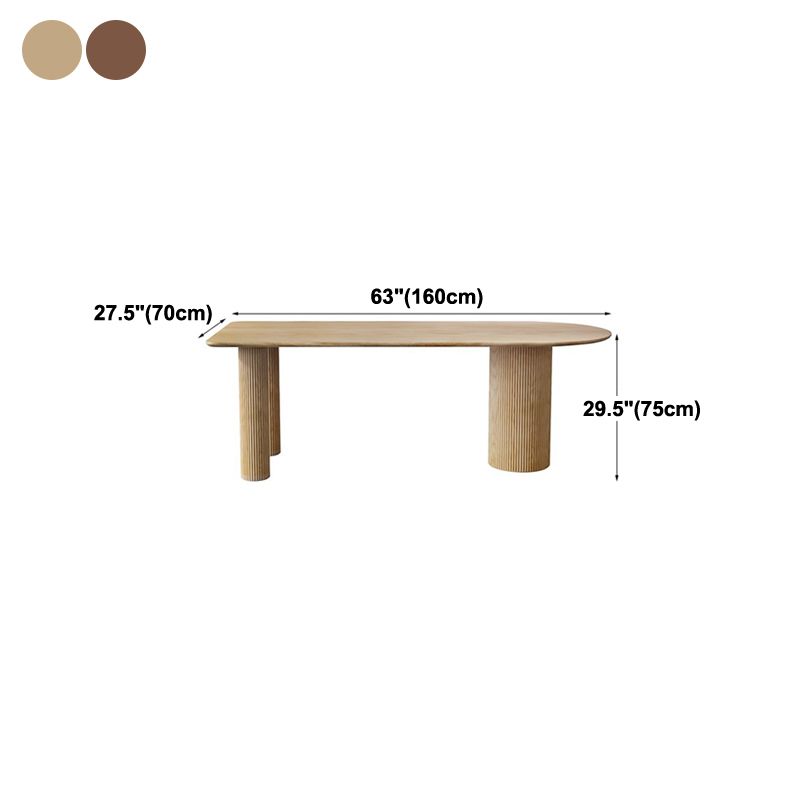 Solid Wood Free Form Dining Table Modern Pine Wood Top Table with 3 Legs Clearhalo ' dining_table' 'Dining Tables & Seating' 'Dining Tables' 'furn' 'furn_dining_table' 'Furniture' 'furniture_dining_table' 'Kitchen & Dining Furniture' 'kitchen&dining_furn' 'kitchen' 'kitchen_dining_table' 1200x1200_0784b50f-e131-41c3-8856-b2f0f8ae1683