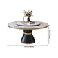 Luxury Home Round Dining Table Marble Table with Black Pedestal Base Clearhalo ' dining_table' 'Dining Tables & Seating' 'Dining Tables' 'furn' 'furn_dining_table' 'Furniture' 'furniture_dining_table' 'Kitchen & Dining Furniture' 'kitchen&dining_furn' 'kitchen' 'kitchen_dining_table' 1200x1200_0787f5c6-3d5c-4202-be83-6bf5d90f72de