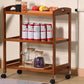 Rolling Kitchen Trolley Rectangular Bamboo Wooden Prep Table Clearhalo 'furn' 'furn_kitchen_islands_carts' 'Furniture' 'Kitchen & Dining Furniture' 'Kitchen Islands & Carts' 'kitchen_islands_carts' 1200x1200_0788ff2e-abcd-470f-b2fa-4cfbbb92497c