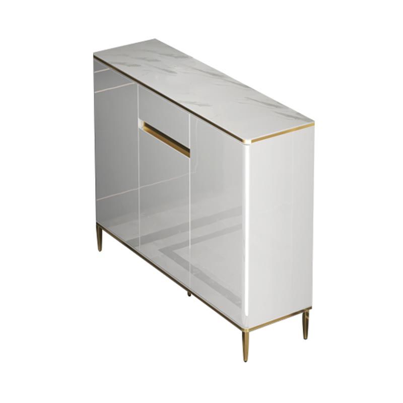 Modern 1 Drawer Sideboard Sintered Stone Dining Sideboard for Living Room Clearhalo 'buffet_sideboard' 'Buffets & Sideboards' 'furn' 'furn_buffet_sideboard' 'Furniture' 'Kitchen & Dining Furniture' 1200x1200_07897591-63a0-4bf0-8a00-c0417488a0ca