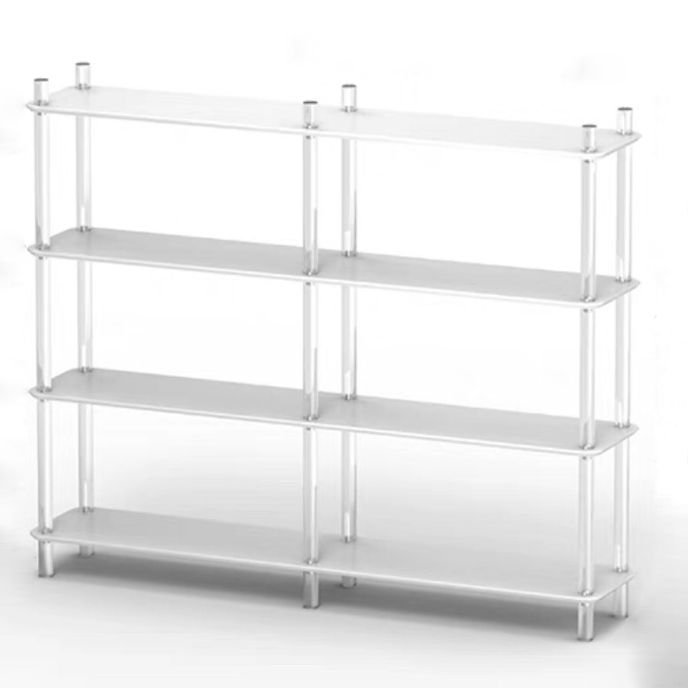 Acrylic Frame Bookshelf Open Storage Scandinavian Etagere Bookcase Clearhalo 'Bookcases' 'furn' 'furn_bookcases' 'Furniture' 'Office Furniture' 1200x1200_078cf157-1334-400d-af0c-730e9c85f15a
