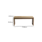 Modern Backless Seating Bench Solid Wood Rectangle Bench for Restaurant Clearhalo 'Benches' 'Chairs & Seating' 'furn' 'furn_benches' 'Furniture' 'Living Room Furniture' 1200x1200_078d9e5a-17e8-4de9-8896-cb322992a5c0