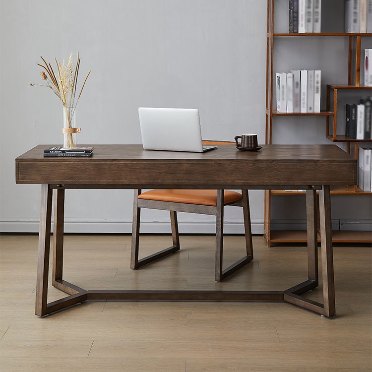 Medieval Ash Wood Dining Table for Restaurant Rectangle Table with Trestle Base Clearhalo ' dining_table' 'Dining Tables & Seating' 'Dining Tables' 'furn' 'furn_dining_table' 'Furniture' 'furniture_dining_table' 'Kitchen & Dining Furniture' 'kitchen&dining_furn' 'kitchen' 'kitchen_dining_table' 1200x1200_078fede2-3e00-4687-a8a3-32193f1ac445