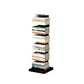 Closed Back Book Shelf Stackable Steel Bookcase Shelves Included