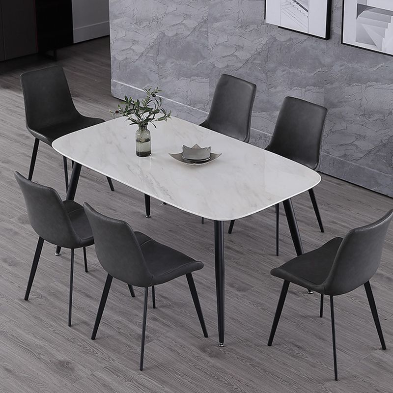 Upholstered Armless Dining Chair Parsons Dining Room Side Chair Clearhalo 'Dining Chairs' 'Dining Tables & Seating' 'dining_chair' 'furn' 'furn_dining_chair' 'Furniture' 'Kitchen & Dining Furniture' 1200x1200_079268d6-3bad-42a3-940f-8b5fffeaf051