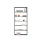 Metal Bookcase Minimalist Book Shelf with Rectangular Shelves Clearhalo 'Bookcases' 'furn' 'furn_bookcases' 'Furniture' 'furniture_bookcases' 'kitchen' 'kitchen_bookcases' 'Living Room Furniture' 'Office Furniture' 1200x1200_07939485-03f3-4796-91b9-ce681fdd1490