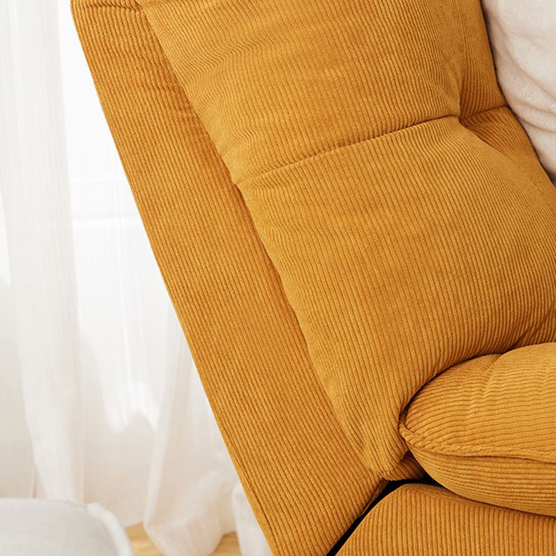 Modern & Contemporary Standard Recliner Rocking Corduroy Recliner Chair