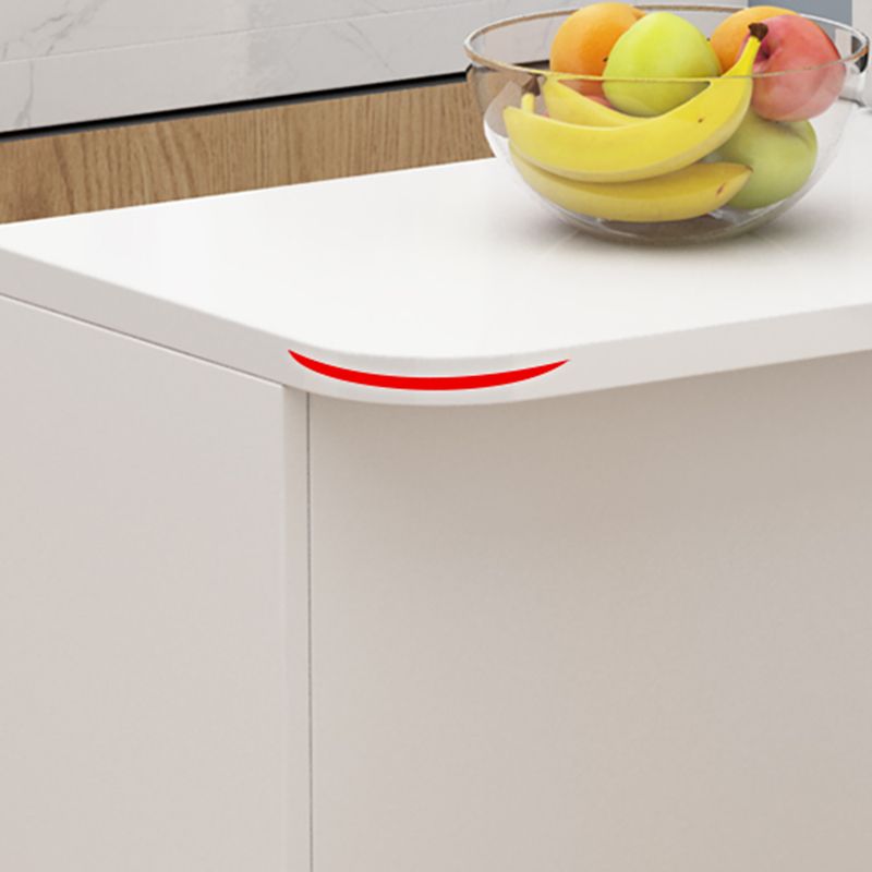 Modern Style Rectangle Wood Bar Height Pub Table for Kitchen