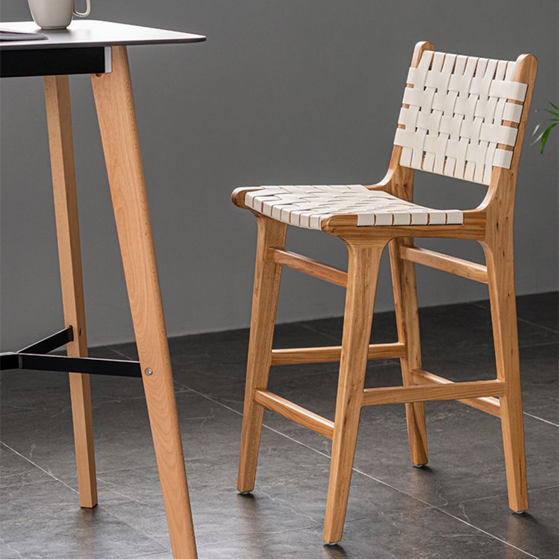 Contemporary 37" Height Solid Wood Backrest Counter High Stool Clearhalo 'Bar Furniture' 'Bar Stools' 'bar_stools' 'furn' 'furn_bar_stools' 'Furniture' 'Kitchen & Dining Furniture' 1200x1200_079749d8-125c-4aae-b993-45e6de61503a