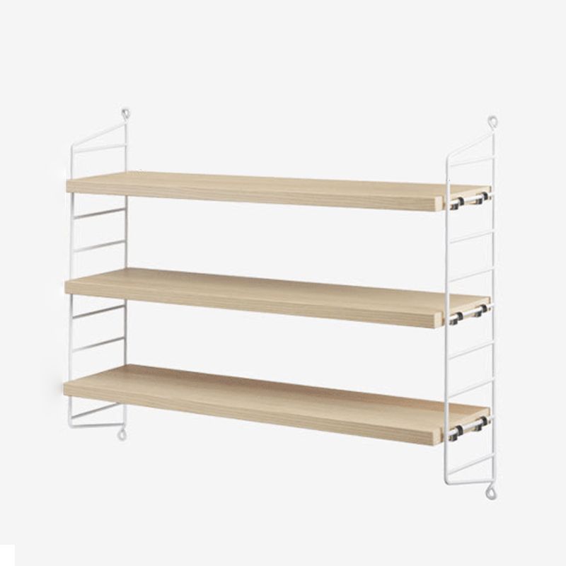 Modern Wall Mounted Bookcase with Solid Wood Rectangular Shelves Clearhalo 'Bookcases' 'furn' 'furn_bookcases' 'Furniture' 'furniture_bookcases' 'kitchen' 'kitchen_bookcases' 'Living Room Furniture' 'Office Furniture' 1200x1200_07976db1-c92f-4979-812d-50acc89e96e0