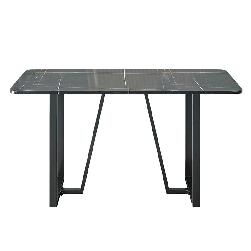 Stone Dining Room Collection Industrial Style Dining Site Table for Dining Room Clearhalo ' dining_table' 'Dining Tables & Seating' 'Dining Tables' 'furn' 'furn_dining_table' 'Furniture' 'furniture_dining_table' 'Kitchen & Dining Furniture' 'kitchen&dining_furn' 'kitchen' 'kitchen_dining_table' 1200x1200_0798c3e7-98d4-47f9-88f2-215429f5619d