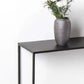 Iron Modern Console Table 31.5-inch Tall End Table with Frame Base Clearhalo 'Console Tables' 'console_tables' 'Entry & Mudroom Furniture' 'furn' 'furn_console_tables' 'Furniture' 1200x1200_07995799-9f4d-4c59-ad31-c4c242fdfeef