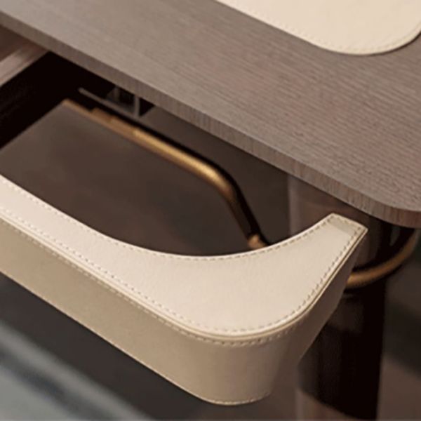 Traditional Brown With Stool Bedroom Mirror Vanity Dressing Table Clearhalo 'Bedroom Furniture' 'furn' 'furn_makeup_vanities' 'Furniture' 'Makeup Vanities' 'makeup_vanities' 1200x1200_0799d536-4177-46ec-9572-d47c66e5e2b7