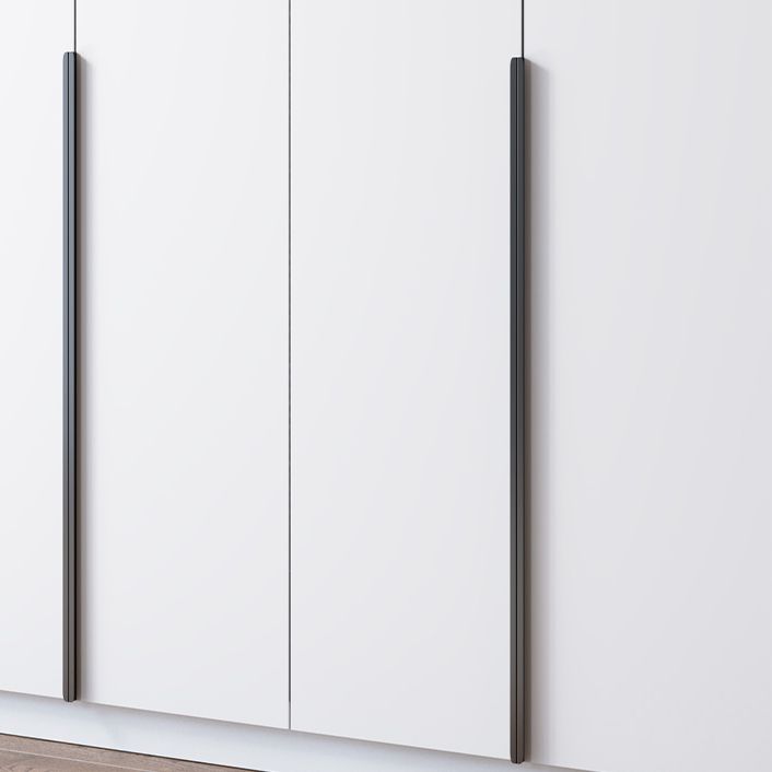 Engineered Wood Wardrobe Cabinet Modern Style Soft Close Doors Wardrobe Closet