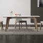 Modern 1/4/5 Pieces Dining Sintered Stone Dining Table Set with Wooden Legs for Home Clearhalo 'Dining Room Sets' 'Dining Tables & Seating' 'dining_room_set' 'furn' 'furn_dining_room_set' 'Furniture' 'furniture_dining_room_set' 'Kitchen & Dining Furniture' 'kitchen&dining_furn' 'kitchen' 1200x1200_079c4aec-ecee-4e1d-b3fe-a06cc79a8a4e