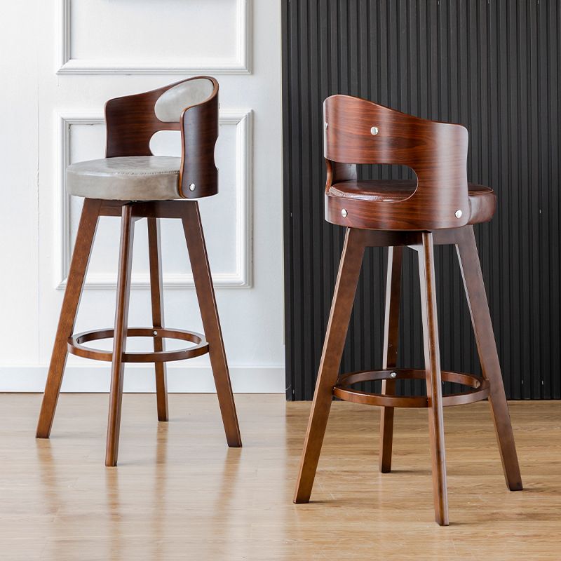 30.4" Scandinavian Bar Barstools Living Room Bar and Counter Stool with Solid Wood Clearhalo 'Bar Furniture' 'Bar Stools' 'bar_stools' 'furn' 'furn_bar_stools' 'furniture_bar_stools' 'Kitchen & Dining Furniture' 'kitchen&dining_furn' 'kitchen' 'kitchen_furn' Furniture' 1200x1200_079d4f66-ada1-4c72-863f-7c01303cc570