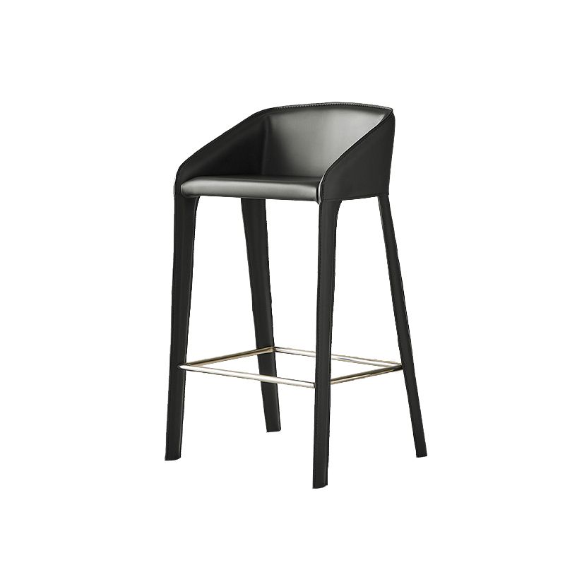 Industrial Indoor Armless Backless Bar Stool with Metal Legs Clearhalo 'Bar Furniture' 'Bar Stools' 'bar_stools' 'furn' 'furn_bar_stools' 'Furniture' 'Kitchen & Dining Furniture' 1200x1200_079ebd86-5515-4946-bba9-b0b9672a9b58