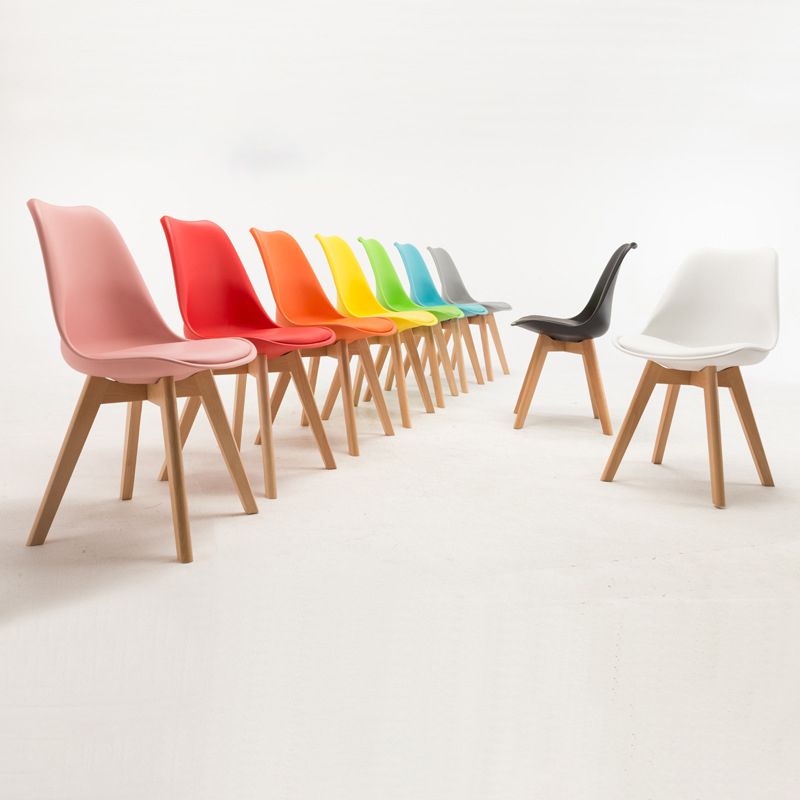 Scandinavian Upholstered Home Side Chair Parsons Matte Finish Dining Chair Clearhalo ' kitchen&dining_furn' 'Dining Chairs' 'Dining Tables & Seating' 'dining_chair' 'Furniture' 'furniture_dining_chair' 'Kitchen & Dining Furniture' 'kitchen' 1200x1200_07a02e8e-e093-4e34-b4bc-36fe9fbf39fb