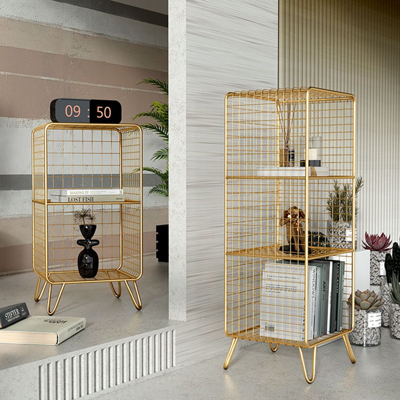 Modern Style Bookshelf Standard Vertical Closed Back Metal Bookcase Clearhalo 'Bookcases' 'furn' 'furn_bookcases' 'Furniture' 'furniture_bookcases' 'Office Furniture' 1200x1200_07a06231-4320-40e1-a302-53c14d3d6b93
