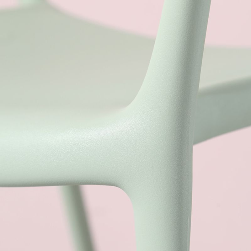 Sedia a braccio contemporaneo in plastica camera da pranzo cucina aprita sedia