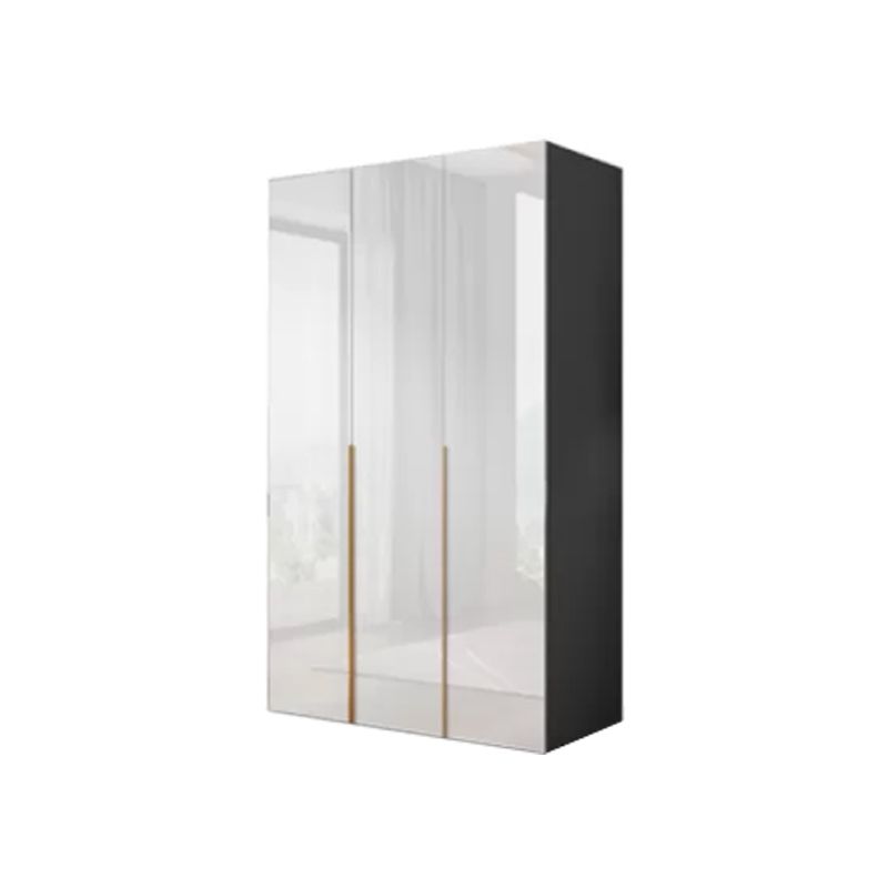 Engineered Wood Armoire Modern White Wardrobe Closet with Garment Rod Clearhalo 'Armoires & Wardrobes' 'armoires_wardrobes' 'Bedroom Furniture' 'furn' 'furn_armoires_wardrobes' 'Furniture' 1200x1200_07ac1d50-0706-404e-b15c-27b94da86046