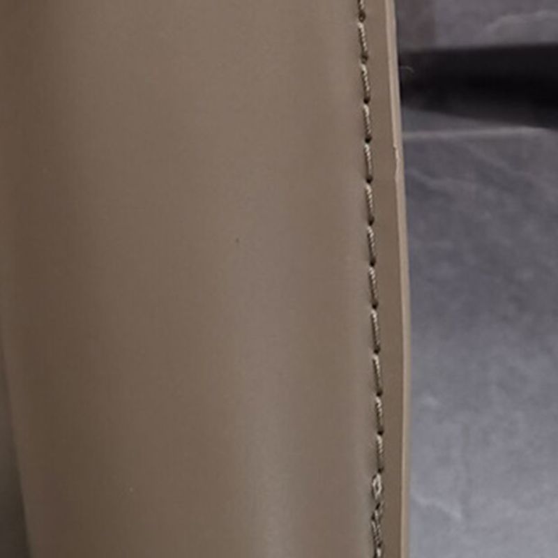 Upholstered Dining Room Chair Modern Style Faux Leather Arm Chair Clearhalo 'Dining Chairs' 'Dining Tables & Seating' 'dining_chair' 'furn' 'furn_dining_chair' 'Furniture' 'Kitchen & Dining Furniture' 1200x1200_07ac9888-d312-4f55-a0b5-c3582b6f56a2