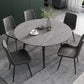 Modern Style 1/2/5/6/7 Pieces Dining Room Set Round Dining Table Set Clearhalo 'Dining Room Sets' 'Dining Tables & Seating' 'dining_room_set' 'furn' 'furn_dining_room_set' 'Furniture' 'furniture_dining_room_set' 'Kitchen & Dining Furniture' 1200x1200_07ae0f79-45b0-40bd-b535-50ce6ead041c