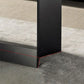 Metal Traditional Luxury Rectangle Indoor Table Sintered Stone Top Table for Home Clearhalo ' dining_table' 'Dining Tables & Seating' 'Dining Tables' 'furn' 'furn_dining_table' 'Furniture' 'furniture_dining_table' 'Kitchen & Dining Furniture' 'kitchen&dining_furn' 'kitchen' 'kitchen_dining_table' 1200x1200_07aec1ba-1323-450a-a9e4-2f18f0304343