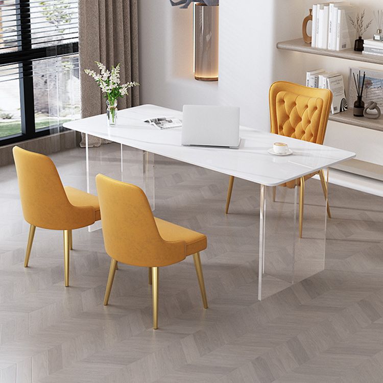 Table de travail de bureau du rectangle moderne