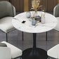 Modern 1/2/4 Pieces Dining Set Round Sintered Stone Dining Table Set Clearhalo 'Dining Room Sets' 'Dining Tables & Seating' 'dining_room_set' 'furn' 'furn_dining_room_set' 'Furniture' 'furniture_dining_room_set' 'Kitchen & Dining Furniture' 1200x1200_07b05b68-e564-4f40-9468-22b48e0b7291