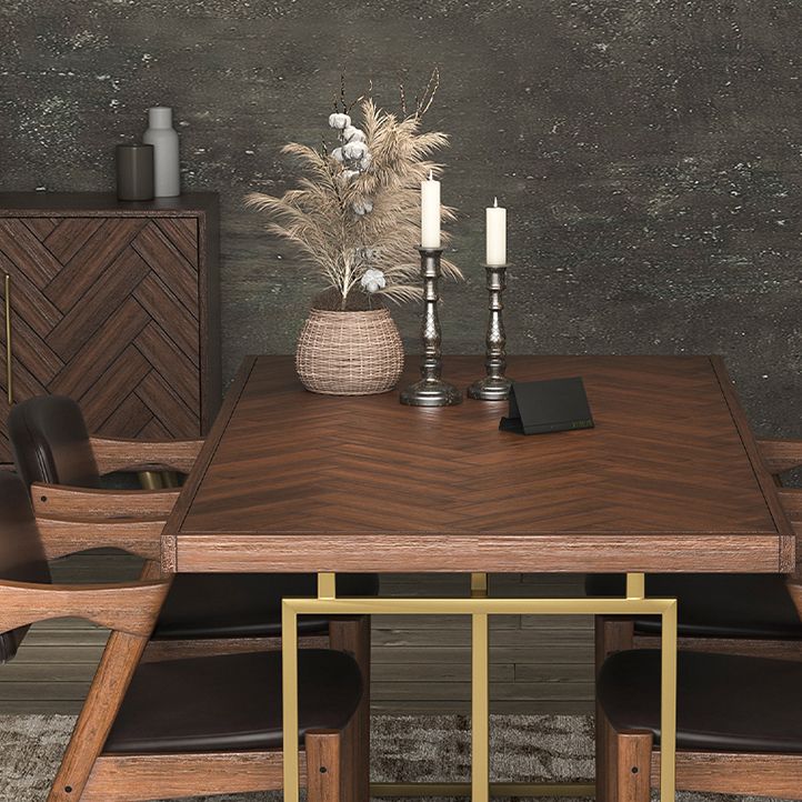 Traditional Luxury Rectangle Dining Table Solid Wood Table for Dining Room Clearhalo ' dining_table' 'Dining Tables & Seating' 'Dining Tables' 'furn' 'furn_dining_table' 'Furniture' 'furniture_dining_table' 'Kitchen & Dining Furniture' 'kitchen&dining_furn' 'kitchen' 'kitchen_dining_table' 1200x1200_07b286e6-ef7a-4fbc-9434-f60905fa300c