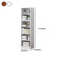 Contemporary Manufactured Wood Bookshelf Standard Home Bookcase
