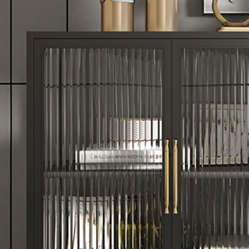 33.43"H Sideboard Modern Style Dining Server with Cabinets for Kitchen and Dining Room Clearhalo 'buffet_sideboard' 'Buffets & Sideboards' 'furn' 'furn_buffet_sideboard' 'Furniture' 'furniture_buffet_sideboard' 'Kitchen & Dining Furniture' 1200x1200_07b3817d-209d-4af5-8ef0-d039abcb5551