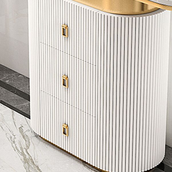 Tavolo console in pietra glam tavolo da divano console resistente ai graffi per la sala