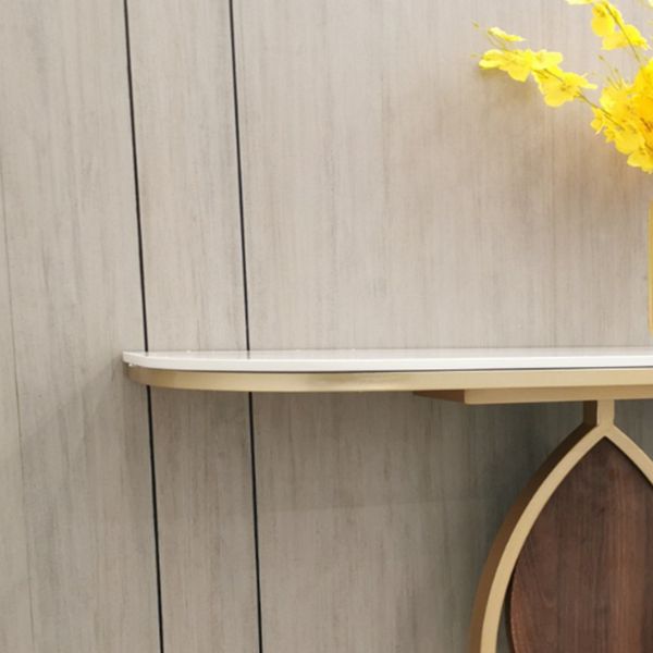 Tavolo di accento della console contemporanea tavolo da console di finitura antica in pietra