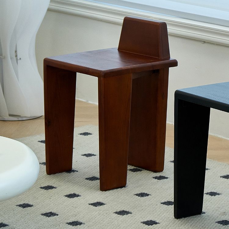 Contemporary Dining Room Solid Wood Parsons Armless Dining Chair Clearhalo 'Dining Chairs' 'Dining Tables & Seating' 'dining_chair' 'furn' 'furn_dining_chair' 'Furniture' 'Kitchen & Dining Furniture' 1200x1200_07c354d2-9709-4a8a-a78a-c789fbaa872e